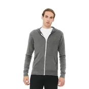 BELLA+CANVAS ® Unisex Triblend Full-Zip Lightweight Hoodie