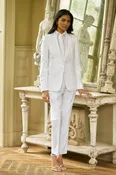 Couture 1910 Women’s White Power Stretch Suit