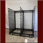 Cart Model <span style="color: #9900ff"><strong>MC-PR-110HP</strong></span> – Horizontal Panel Rack Carts…