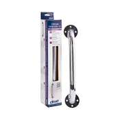 12″ Chrome Finish Knurled Grab Bar