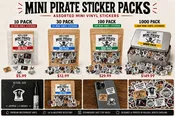 Blackbeard & Pirates Mini Sticker Pack