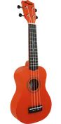 Amahi PGUKOR Soprano Tropical Penguin Uke Orange W/ Bag
