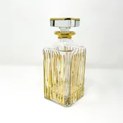 24 Karat Gold Murano Glass Decanter - Venice — Poppi Italian Leather