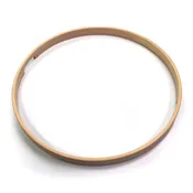 14" Raw Maple Hoop 1 inch tall - Bottom Snare Side