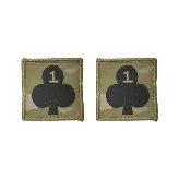 327th Infantry 1st Battalion #1 Club OCP Helmet Patch