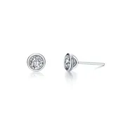 1 Carat Total Weight Simulated Diamond Earrings