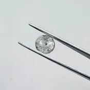 1.7 CT Brilliant Cut Salt and Pepper Diamond