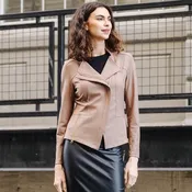 Clara Sun Woo- Liquid Leather Jacket