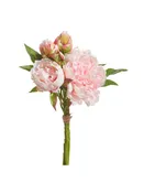 15" Light Pink Peony Bouquet