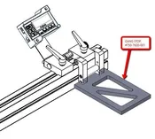 8 inch Gang stop plate for LB