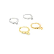 12mm Lever Earring Hooks Clasp (XX13)