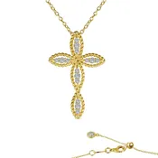 0.3 ct tw Cross Necklace — Cronier's Fine Jewelry