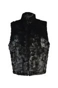 Mink Sections Vest
