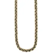 10K Gold Small Infinity Link Necklace (24 inches)