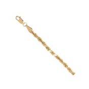 025D/CF 3.5mm diamond cut rope chain