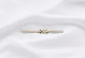 14K Yellow Gold Diamond Bracelet — Cortes