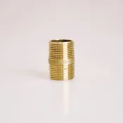 3/4 In. Mpt X 3/4 In. D Mpt Red Brass Nipple 1-1/2 In. Length