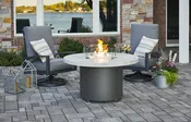 Beacon White Onyx Fire Table – Display Model