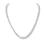 11.08CTW Lab Diamond Tennis Necklace