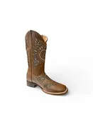 Sunburst - Honey Brown — Elliut Western Boots