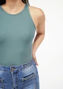 Allie Halter Neck Bodysuit