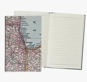 5" x 8" Chicago Illinois Map Journal
