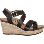 Aetrex Anna Women's Wedge Sandals Black