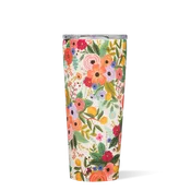 24oz Rifle Paper Tumbler - Garden Party Cream