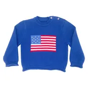 American Flag Knit Sweater
