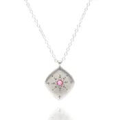 Adel Chefridi Stargaze Pink Sapphire Necklace