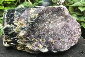 Lepidolite with Black Tourmaline