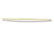 18k solid gold bracelet with navy link pattern