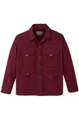1940s Mackinaw Wool Cruiser - Wine - Men's