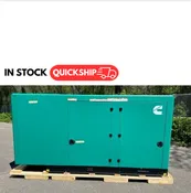 Cummins 125kW RS125 Commercial Generator, 120/208V 3-Phase