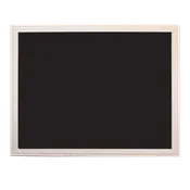36" x 48" Wood Framed Black Dry Erase Board for Office or Classroom