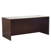 Ultra 66" Desk Shell OFD-102MAH (Mahogany)