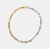 806NK104 - Two Tone Curb Chain
