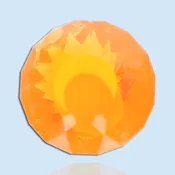 1.20cts Portuguese Cut Mexican Fire Opal