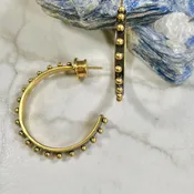Julie Vos Soho Hoop Earrings — FOLKLORICA