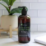 2 in 1 Men's Collection Body Wash & Bubble Bath - Choice of Scent, 12 oz