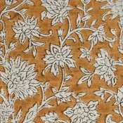 Abbey Floral Handloom Linen Fabric