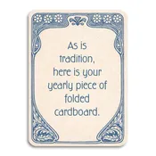 Bad Betty Greeting Co. - As Is Tradition - Funny Birthday Card