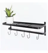 28” Shelf With 5 Hooks HX14282