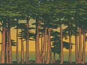 Lands End Art Poster