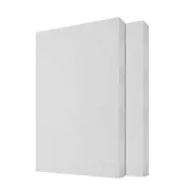 0.35 in. x 15.75 in. x 23.62 in. Fabric Rectangle Self-Adhesive Sound Absorbing Acoustic Panels in Grey 4-Pack