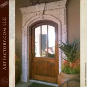 3 Light Panel Door: True Divided Glass Solid Wood Custom Entrance – 8002GPA