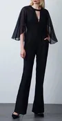Adelyn Rae Black Jumpsuit