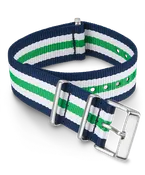 20mm Fabric Slip-Thru Double Layer Strap