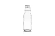 12 oz Clear Glass Ring Neck Bottle 38-400