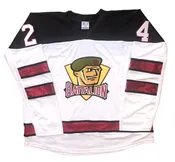 Custom Hockey Jerseys with a Battalion Embroidered Twill Logo